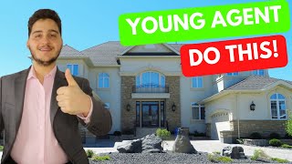 How To Be YOUNG Successful Real Estate Agent (3 TIPS)