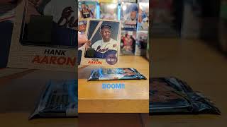 Big Hit!! Hank Aaron Topps Chrome 1:100 SP