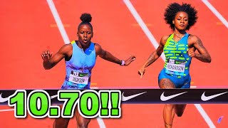 Shericka Jackson Women's 100m! 2023 Eugene Diamond League!