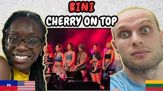 REACTION TO BINI - Cherry On Top (Live at ASIYAFEST 2024) | FIRST TIME WATCHING