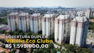 LINDÍSSIMA e MODERNA Cobertura DUPLEX no Vitallis Eco Clube - SÃO PAULO