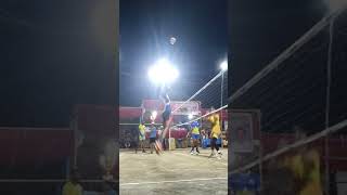 Volleyball match Banjipali vs Raigarh stadium