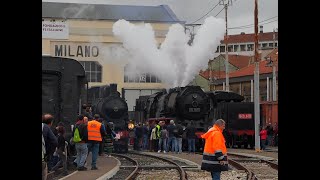 Locomotive a vapore BR50 3673 - FS 625 116 - Squadra Rialzo Milano C.