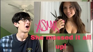 SHE MESSED IT ALL UP! ASMR not-very-smart plastic surgeon (cait ASMR) reaction