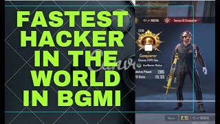 #shorts | world Fastest Hacker in BgMi | Pubg mobile  hacker