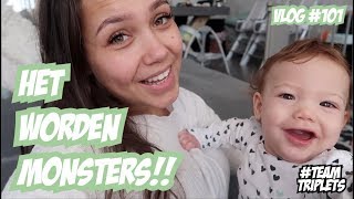 ONZE DRIELING MAAKT GROTE SPRONGEN ☆ DRIELING FAMILIE VLOG #101