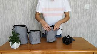 Micro single camera bag photography bag lens bag liner bag waterproof protective case portable