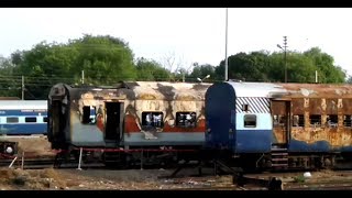 130 KMPH overtake.. LHB flat wheel action onboard shriganganagar express