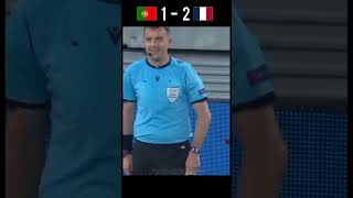 Portugal vs France 2020 EURO Group Stage Highlights #shorts #football #youtubeshorts