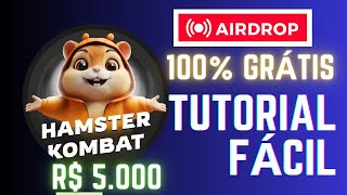 🐹 HAMSTER KOMBAT | NOVO AIRDROP MILIONÁRIO DA REDE TON! DE 100 A 400 DÓLARES DE AIRDROPS