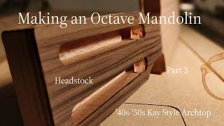 Building an Acoustic Octave Mandolin from Scratch: CNC and Hand Tool Hybrid Approach | Part 3