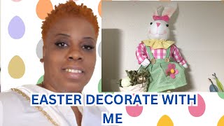 2024 EASTER Decorate With Me! | Easy and Simple Decoration 🐰