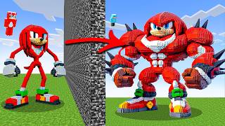 I Cheated with KNUCKLES In Minecraft Build Battle