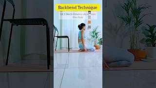 Try this technique to get into backbend and make it easier.