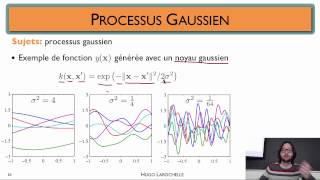 Apprentissage automatique [10.6] : Apprentissage bayésien -  processus gaussien