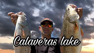 Calaveras lake fishing in the bigfish120 kayak