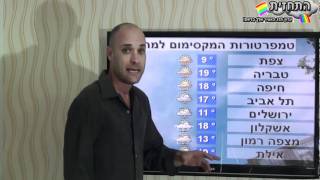 תחזית מזג האוויר