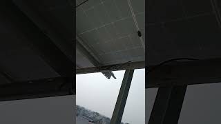 Proper work in solar system installation in APS