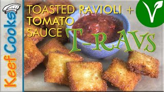 Toasted Ravioli | St Louis T-RAVs | Easy Tomato Sauce