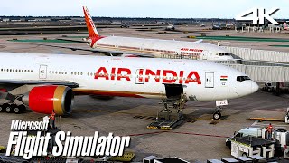 Air India's New Livery! Boeing 777-300ER | New Delhi ✈ Chicago | A Flight Simulator Experience!