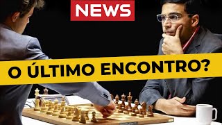 MAGNUS CARLSEN e ANAND pela Última Vez Será