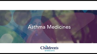 Asthma medications: controller vs. rescue medicines explained