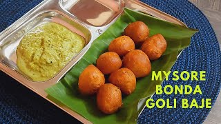 Mysore Bonda/ Goli Baje  receipe