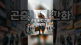 "곤충을 인간화해보자"#shorts