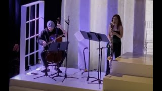 LIVE "Crow Cavern" bass clarinet & cello by Cornelius Boots - Attack Theatre,Tasha Warren,Dave Eggar