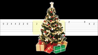 O Christmas Tree - Christmas Songs (Easy Guitar Tabs Tutorial)