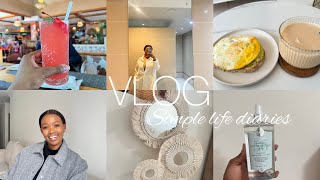 VLOG - simple life diaries, spend few days with me, haul, ladies link up | Neilwe K | SA YouTuber