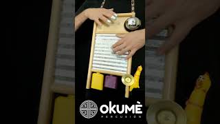 🥇 washboard - Okumè Percusión #shorts