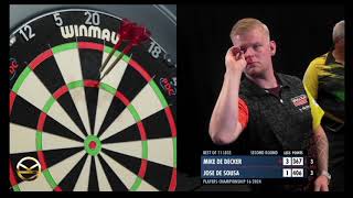 Jose De Sousa vs Mike De Decker | 2024 Players Championship 16 | Darts 🎯