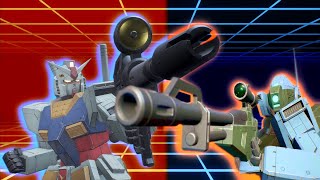 ABUSING SIGHTLINES AND OFF-ANGLES WITH GUNDAM AND GM SNIPER | GUNDAM EVOLUTION