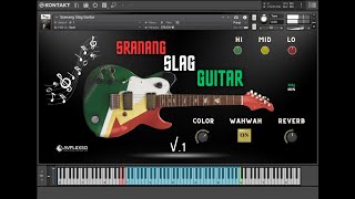 Sranang Slag Guitar V1