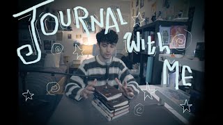 journal with me 🕯️ ☆ (art + chat ep. 2)