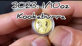 Reviewing 1/10oz Gold 2023 Kookaburra Coin: @Silver_Prospect