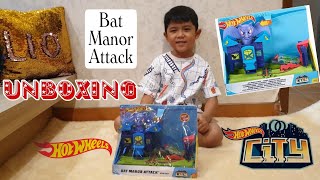 Hot Wheels City UNBOXING❗| Bat Manor Attack | Lionnel Review