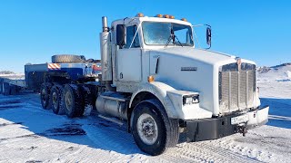 Американский грузовик с хранения! Тягач Kenworth 1989 года с пробегом до 100 тысяч!