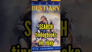 tindogbooks on ebay. I'm selling a LOT of classic #ttrpg books. #rpg #gurps