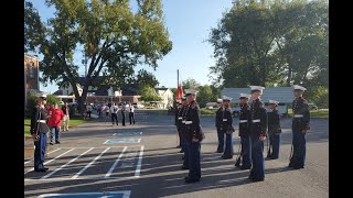 MJHS, MCJROTC Drill Team (American Legion Showcase) 9-13-2022