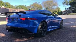 2017Jaguar F-Type SVR Startup ( short idle )