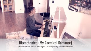 Disenchanted (My Chemical Romance) Piano Cover with Sheet Music (Intermediate: Abridged)