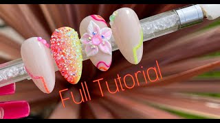 Purity sheer gel nail art with madam glams new bundle