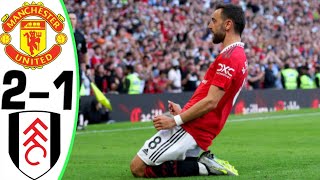 Man Utd vs Fulham 2-1 - All Goals & Highlights - 2023 💥 SANCHO & FERNANDES