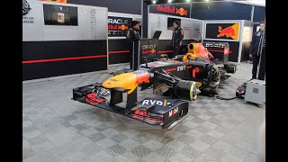 Red Bull F1 RB8 2012 car dublin showrun Garage