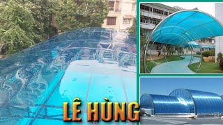 hướng dẫn lợp mái tôn,lợp mái nhựa poly,cách lợp mái nhựa thông minh,cách lợp mái nhựa,cách lợp mái