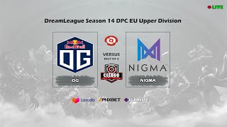 🟢[LIVE] OG vs NIGMA |  B03 | DreamLeague Season 14 DPC EU Upper Division