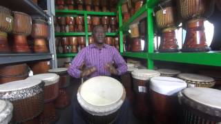 M'bemba Bangoura Plays Wula Drum #4324