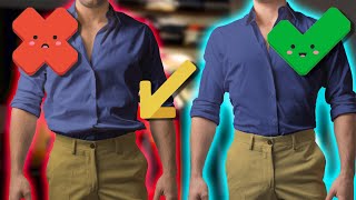 CAMICIA NEI PANTALONI: Come farla restare ferma | Stile Uomo